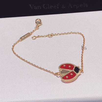 [Stars Jewelry]LUCKY SPRING 1 MOTIF PINK GOLD BRACELET