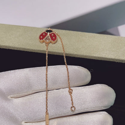 [Stars Jewelry]LUCKY SPRING 1 MOTIF PINK GOLD BRACELET