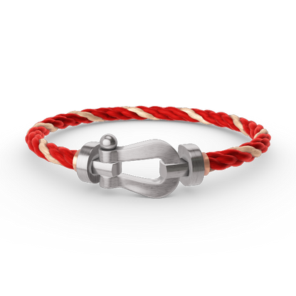 [Stars Jewelry]FORCE LARGE HORSESHOE NO DIAMOND BRACELET SILVER