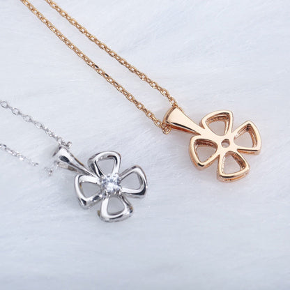 [Stars Jewelry]FIOREVER NECKLACE DIAMOND CENTER