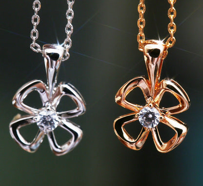 [Stars Jewelry]FIOREVER NECKLACE DIAMOND CENTER