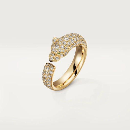 [Stars Jewelry]PANTHERE PINK GOLD DIAMOND RING